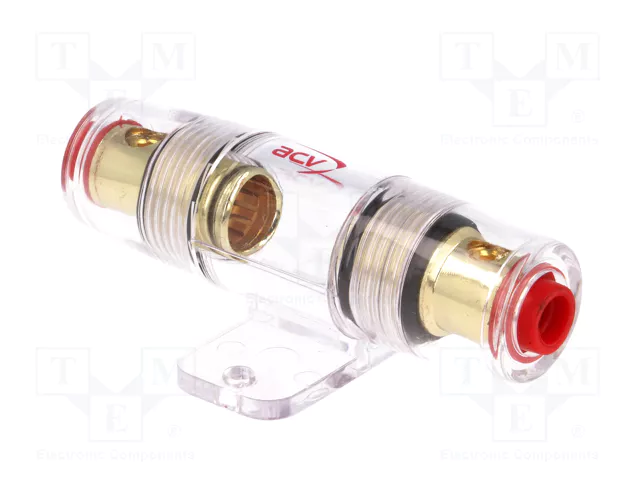 ACV Portafusible Dorado con Sección de Cable de Entrada Máx. 20mm²