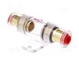 ACV Portafusible Dorado con Sección de Cable de Entrada Máx. 20mm²