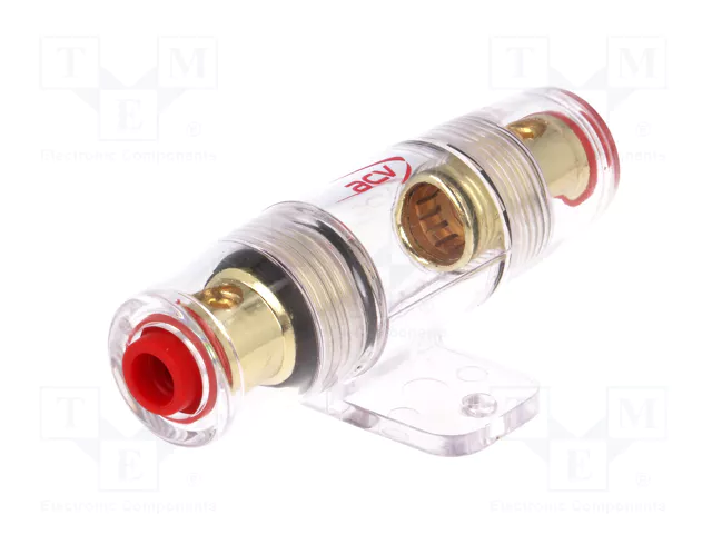 ACV Portafusible Dorado con Sección de Cable de Entrada Máx. 20mm²