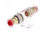 ACV Portafusible Dorado con Sección de Cable de Entrada Máx. 20mm²