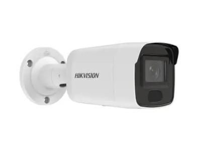 Hikvision Cámara IP Bullet 4MP AcuSense 2.8mm IR40 WDR IP67 HEOP Micrófono Luz Disuasoria DS-2CD2T43G0-I5(2.8mm)