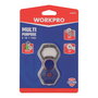 Workpro Llavero 3 en 1 Multiusos con Spinner, Abrebotellas y Luz LED