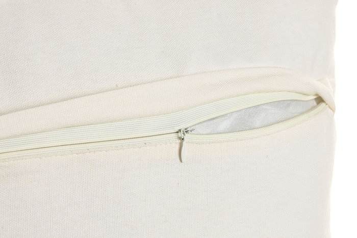 DKD Home Decor Cojín de Algodón Bordado a Mano Crudo 45x45 cm DKD Home Decor Cojín de Algodón Bordado a Mano Crudo 45x45 cm