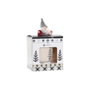 DKD Home Decor Set de 2 Tazas New Bone Blanco y Negro 360ml