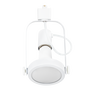 Foco de Carril Monofásico E27 Sin Bombilla Blanco