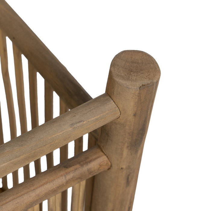 S/2 Paragüeros Natural Bambú 24,50 X 24,50 X 62 cm S/2 Paragüeros Natural Bambú 24,50 X 24,50 X 62 cm