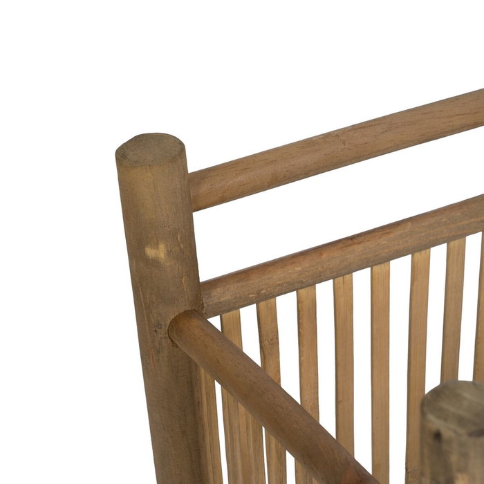 Ixia Set de 2 Paragüeros Natural Bambú 24,5x24,5x62 cm