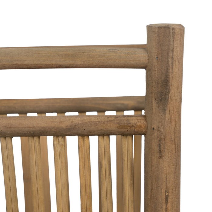 Ixia Set de 2 Paragüeros Natural Bambú 24,5x24,5x62 cm