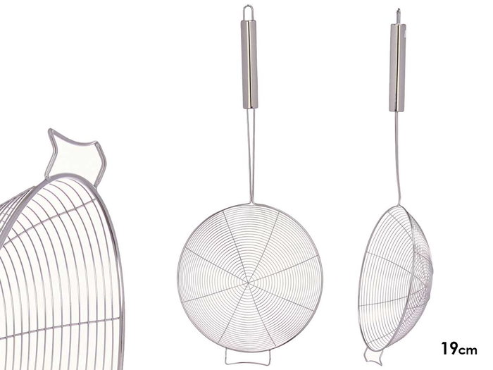 Kinvara Pala Escurridor Acero 19 cm con Soporte Metal Medidas 19 x 47.5 x 6.5 cm (Set de 24) Kinvara Pala Escurridor Acero 19 cm con Soporte Metal Medidas 19 x 47.5 x 6.5 cm (Set de 24)