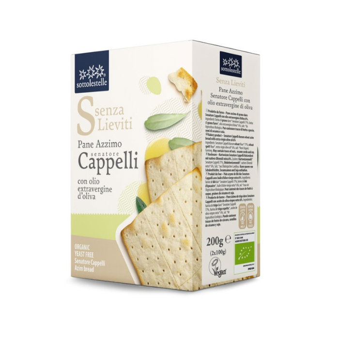 SOTTOLESTELLE Pan Ácimo Senatore Cappelli BIO 200 gr
