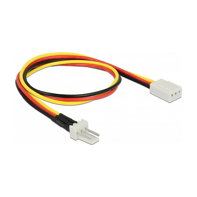 DeLOCK Cable de alimentación de ventilador 3 pin a 3 pin 30 cm