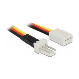DeLOCK Cable de alimentación de ventilador 3 pin a 3 pin 30 cm