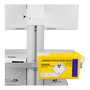 Ergotron 98-420 Accesorio de Fijación para Riel DIN, Aluminio, Soporte 2.3 kg