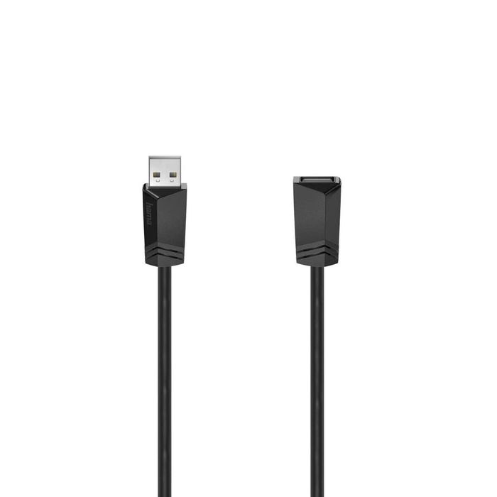 Cable USB Hama 00200620 Negro Macho/Hembra