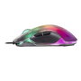 Mars Gaming MMGLOW Ratón Gaming Óptico 12800 DPI RGB Chroma-Glow, 7 Botones, Switches Huano, Cable Paracord, para PC, PS5, Xbox Series X