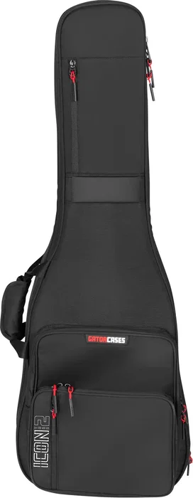 Gator G-Icon Estuche para 2 Guitarras Eléctricas Negro