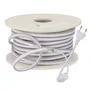 Tira Flexible LED 10W/M 220VAC 120LEDs/M SMD2835 IP65 3000K Blanco Cálido 50 Metros