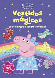 Peppa Pig. Cuaderno de actividades - Los vestidos mágicos. Cuaderno de pegatinas, Hasbro - BEASCOA