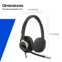 Poly HP Poly Mission 825 Negro