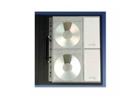 Funda Cd/Dvd Fraga Pp A4 Multi Talad. 2 Dpto. (Set de 5)