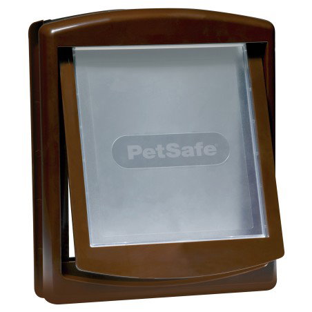 Petsafe Puerta para Perros Staywell Mediana Marrón para hasta 18kg, Abatible con Cierre de Dos Posiciones, Apta para Múltiples Superficies Petsafe Puerta para Perros Staywell Mediana Marrón para hasta 18kg, Abatible con Cierre de Dos Posiciones, Apta para Múltiples Superficies