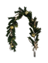 DKD Home Decor Guirnalda LED Verde y Dorado con 40 LEDs