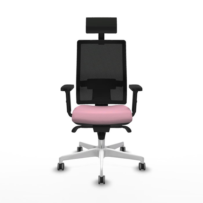 PIQUERAS Y CRESPO Silla de oficina Horna Rosa con Mecanismo Sincro PIQUERAS Y CRESPO Silla de oficina Horna Rosa con Mecanismo Sincro