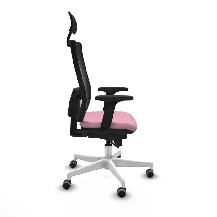 PIQUERAS Y CRESPO Silla de oficina Horna Rosa con Mecanismo Sincro PIQUERAS Y CRESPO Silla de oficina Horna Rosa con Mecanismo Sincro
