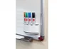 Nobo Soporte magnético para 4 rotuladores de pizarra, 63x45x135 mm, color blanco