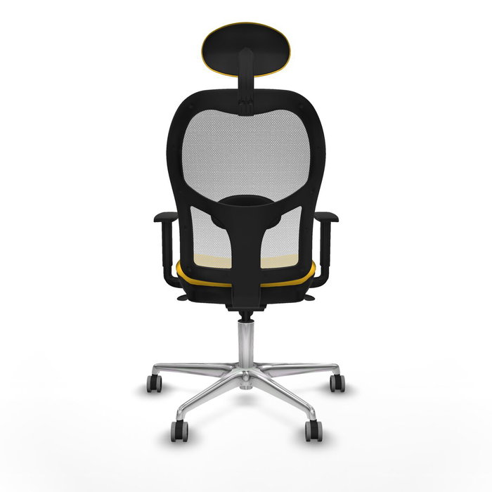 PIQUERAS Y CRESPO Silla de oficina Jorquera Amarillo y Blanco PIQUERAS Y CRESPO Silla de oficina Jorquera Amarillo y Blanco