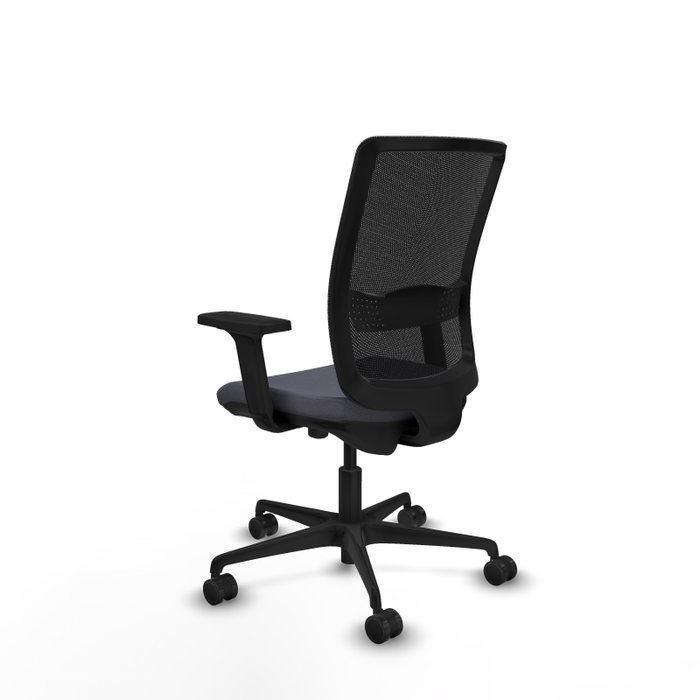 PIQUERAS Y CRESPO Silla de oficina Haches Gris oscuro y Negro PIQUERAS Y CRESPO Silla de oficina Haches Gris oscuro y Negro