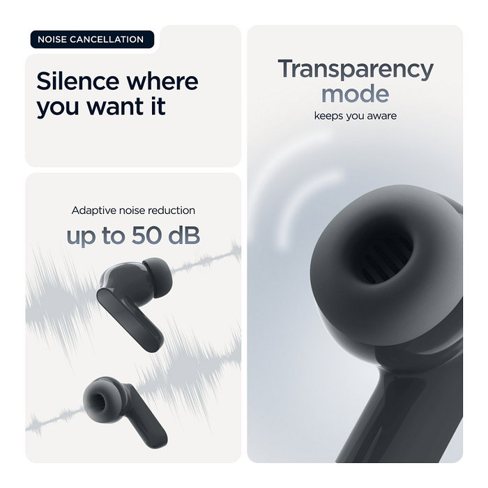 Motorola Moto Buds Bass Negro Motorola Moto Buds Bass Negro