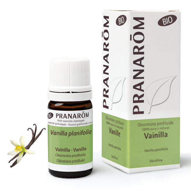 PRANAROM Aceite esencial de Vainilla BIO 5 ml PRANAROM Aceite esencial de Vainilla BIO 5 ml