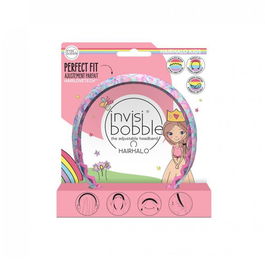 Invisibobble Hairhalo Cotton Candy Dreams Kids Diadema Ajustable Diseño Arco Iris y Caramelos