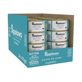 Applaws Lata Kitten Atún para Gatitos 24x70 gr