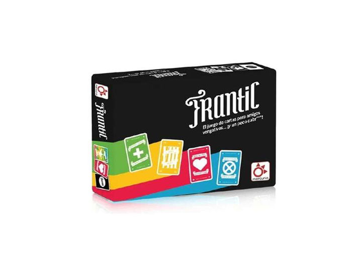 Mercurio Juego Frantic Juego de Cartas Español para 12+ Años Mercurio Juego Frantic Juego de Cartas Español para 12+ Años