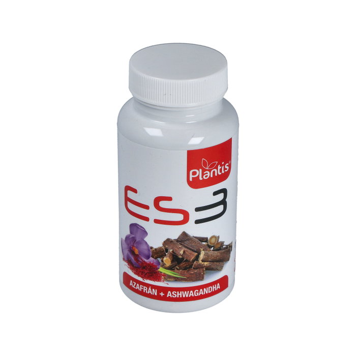 PLANTIS ES3 Azafrán y Ashwagandha 30 cápsulas PLANTIS ES3 Azafrán y Ashwagandha 30 cápsulas
