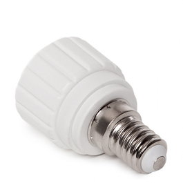 Adaptador de Casquillo E14 a GU10