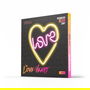 Neolia Lámpara Forever Neon LED Love Heart, Corazón Iluminación Decoración Rosa LED USB, Luz de Pared Decorativa Neón