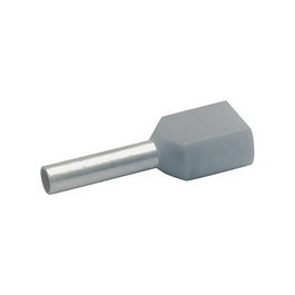 Klauke 8708 Terminal de cable de 0,75 mm², Gris