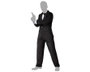 Disfraz Agente Secreto Hombre Adulto Negro Chaqueta Pantalón Camisa M-L