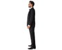 Disfraz Agente Secreto Hombre Adulto Negro Chaqueta Pantalón Camisa M-L