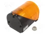 WERMA Señalizador luminosa y sonora LED naranja 230VAC