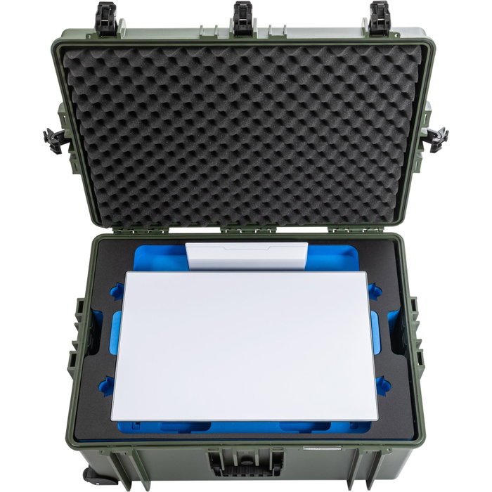 B&W satcom.case PP.1570 para Starlink 3 bronze-green B&W satcom.case PP.1570 para Starlink 3 bronze-green