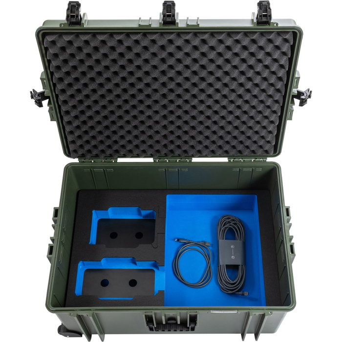 B&W satcom.case PP.1570 para Starlink 3 bronze-green B&W satcom.case PP.1570 para Starlink 3 bronze-green