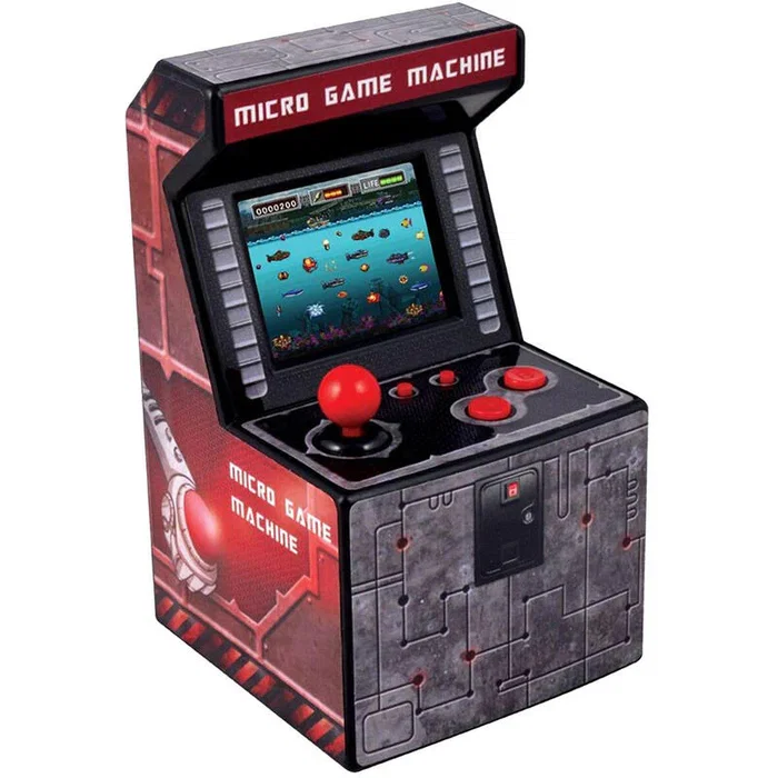 Blade Ital Fr-tec Mini Máquina Arcade ITAL - Pantalla 2.5" TFT - 240 Juegos Retro - Alimentación con 3 Pilas AA Blade Ital Fr-tec Mini Máquina Arcade ITAL - Pantalla 2.5" TFT - 240 Juegos Retro - Alimentación con 3 Pilas AA