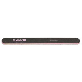 POLLIE Lima Recta Negra Grano 100/180 19x178mm con Bolsa