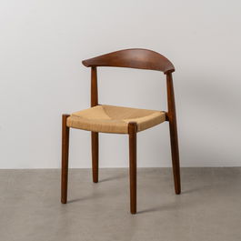 Silla Marrón Madera 43 X 44,80 X 76,50 cm