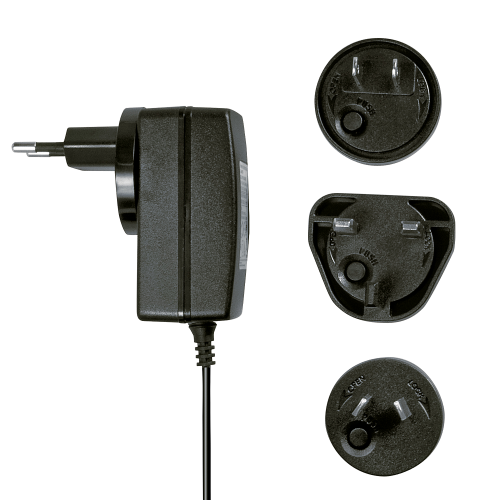 Lindy Adaptador de Corriente 73824, Interior, Negro