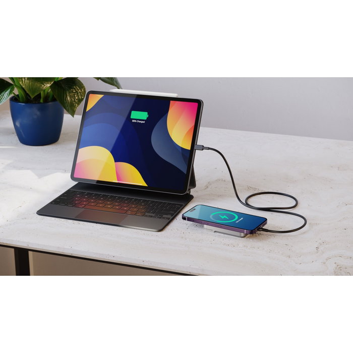 Alogic Matrix Universal Magnetic MagSafe Powerbank 5000mAh Blanco Alogic Matrix Universal Magnetic MagSafe Powerbank 5000mAh Blanco